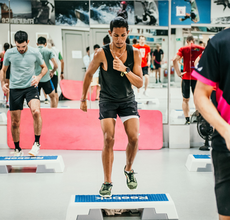 High intensity aerobics outlet